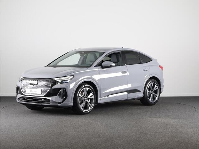 Audi Q4 Sportback e-tron S edition e-tron 45 82 kWh 210 kW / 286 PK Sportba Comfortpakket, adpative cruise control, achteruitrijcamera, optiek pakket zwart plus