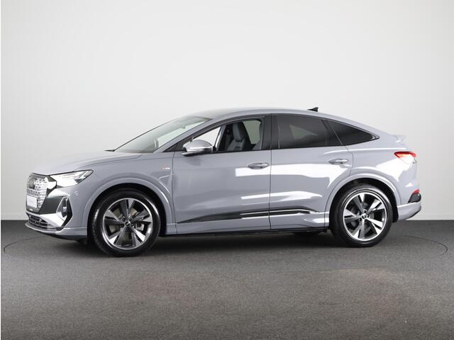 Audi Q4 Sportback e-tron S edition e-tron 45 82 kWh 210 kW / 286 PK Sportba Comfortpakket, adpative cruise control, achteruitrijcamera, optiek pakket zwart plus