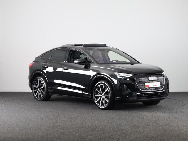 Audi Q4 Sportback e-tron 45 quattro S Edition 82 kWh 286pk | Panoramadak | lederen bekleding | SONOS premium Audio | Parkeercamera|