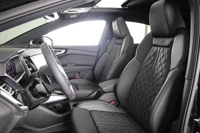 Audi Q4 Sportback e-tron 45 quattro S Edition 82 kWh 286pk | Panoramadak | lederen bekleding | SONOS premium Audio | Parkeercamera|