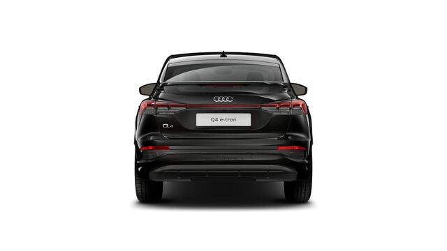 Audi Q4 Sportback e-tron 40 S edition 77 kWh 204pk | Navigatie | Stoelverwarming | Dynamic pakket | 20 inch lichtmetalen velgen | Optiek pakket zwart