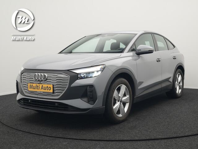Audi Q4 Sportback E-Tron 35 Edition 55 kWh Electrisch 170pk Dealer O.H INCL BTW Adaptive Cruise | Camera | Verwarmde Stoelen | Virtual | Front Assist | Navigatie | DAB |