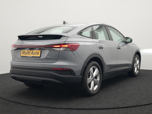Audi Q4 Sportback E-Tron 35 Edition 55 kWh Electrisch 170pk Dealer O.H INCL BTW Adaptive Cruise | Camera | Verwarmde Stoelen | Virtual | Front Assist | Navigatie | DAB |