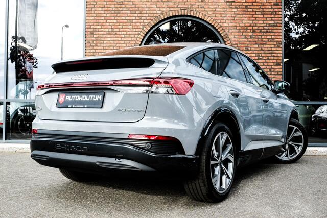 Audi Q4 Sportback e-tron 40 S edition 77 kWh Warmtepomp, ACC, Achteruitrijcamera