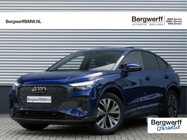 Audi Q4 Sportback e-tron 35 - Pano - Camera - Stoelverwarming - Leder - Keyless - Warmtepomp - 55 kWh