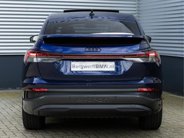 Audi Q4 Sportback e-tron 35 - Pano - Camera - Stoelverwarming - Leder - Keyless - Warmtepomp - 55 kWh