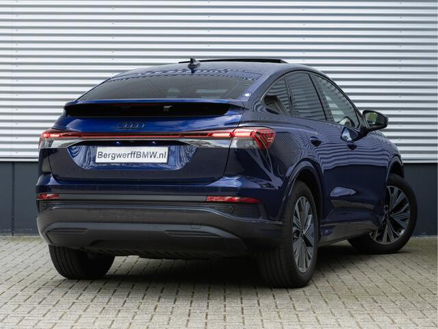 Audi Q4 Sportback e-tron 35 - Pano - Camera - Stoelverwarming - Leder - Keyless - Warmtepomp - 55 kWh