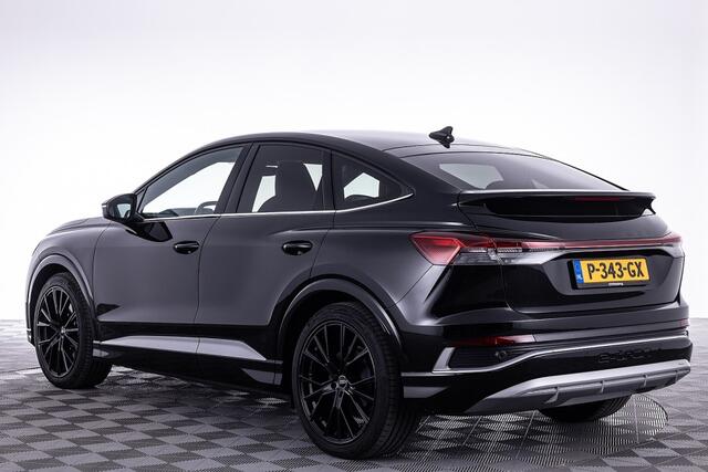 Audi Q4 Sportback e-tron 40 S edition 77 kWh | LEDER | SONOS **Dinsdag 30 SEPT. GESLOTEN IVM TEAMBUILDING-DAG**