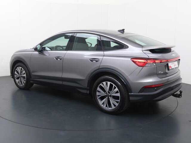 Audi Q4 Sportback e-tron 45 quattro Advanced edition 82 kWh | 286 PK | SoH 97% | Automaat | Multifunctioneel stuurwiel | Cruisecontrol | Stoelverwarming | Trekhaak |