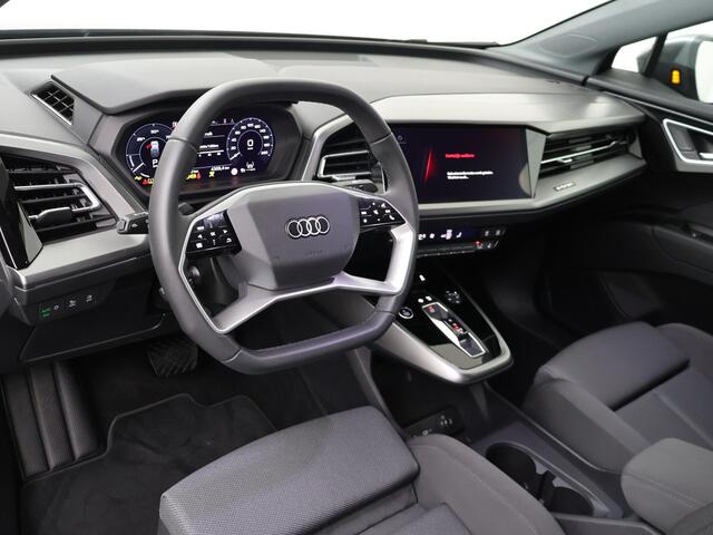 Audi Q4 Sportback e-tron 45 quattro Advanced edition 82 kWh | 286 PK | SoH 97% | Automaat | Multifunctioneel stuurwiel | Cruisecontrol | Stoelverwarming | Trekhaak |