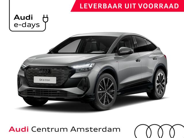 Audi Q4 Sportback e-tron 45 S edition Competition 82 kWh 286 pk | Assistentiepakket plus | Trekhaak | Ambient lichtpakket | Optiekpakket zwart plus |