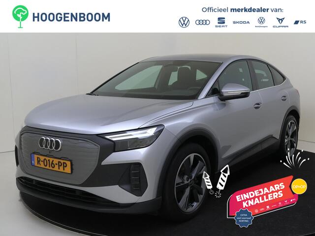 Audi Q4 Sportback e-tron 35 Advanced edition 55 kWh | SoH 90% | Head-up display | Achteruitrijcamera | Adaptieve cruise control | Navigatie Plus | Keyless | Elektrische achterklep | CarPlay |