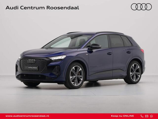 Audi Q4 e-tron 50 quattro S-Line edition 77 kWh 300pk Navigatie Camera Acc Stoelverwarming