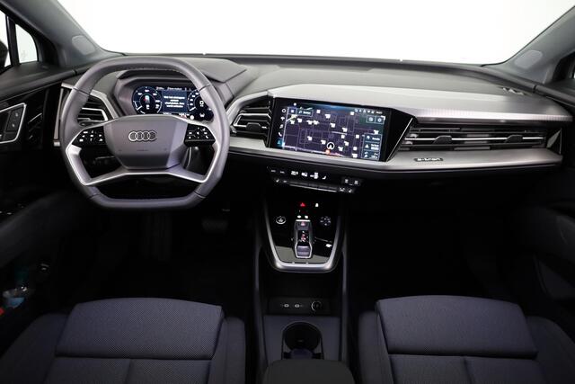 Audi Q4 e-tron 45 quattro Advanced edition 82 kWh 286pk | Adaptieve cruise controle | Parkeercamera achter | Optiekpakket zwart Plus