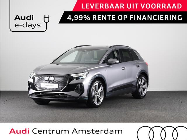 Audi Q4 e-tron 45 quattro S Edition 82 kWh panoramadak, Sonos soundsysteem, assistentiepakket plus, comfortpakket, veiligheidspakket, klimaatregelingpakket, leder interieur