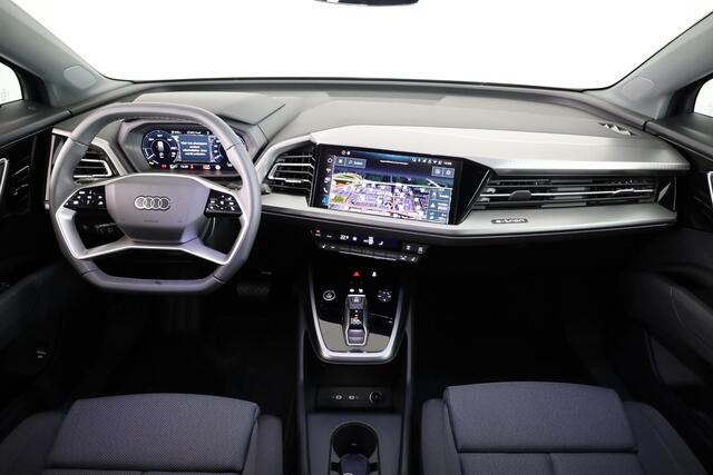 Audi Q4 e-tron 45 quattro Advanced edition 82 kWh 286pk | Navigatie | Parkeercamera | Adaptive cruise controle | Optiek pakket zwart |