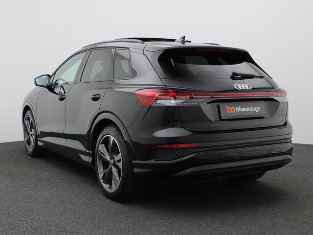 Audi Q4 e-tron 35 Launch edition S Competition 55 kWh 170PK Aut. Elektrisch glazen panorama-dak, Adaptieve Cruise Controle, Navi, Dynamic Pakket, Warmtepomp, Matrix LED-Verlichting, Stoelverwarming, 20" LM Velgen