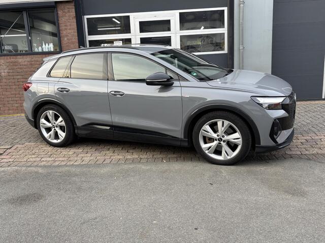 Audi Q4 e-tron 40 Launch edition S Competition 77 kWh trekhaak inklapbaar |Warmtepomp | PDC V+A | voorverwarming| Carplay