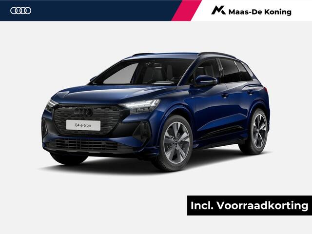 Audi Q4 e-tron 45 quattro S Edition Competition 286 PK · Assistentiepakket plus · Lichtpakket plus ambient light · Optiekpakket zwart plus