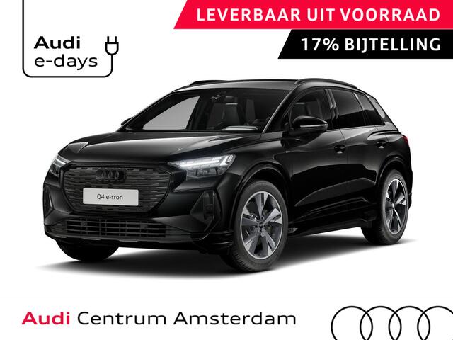 Audi Q4 e-tron 45 quattro S edition Competition 82 kWh 286pk | Assistentiepakket plus | Ambiente verlichting | Optiekpakket zwart plus | Privacy glas |