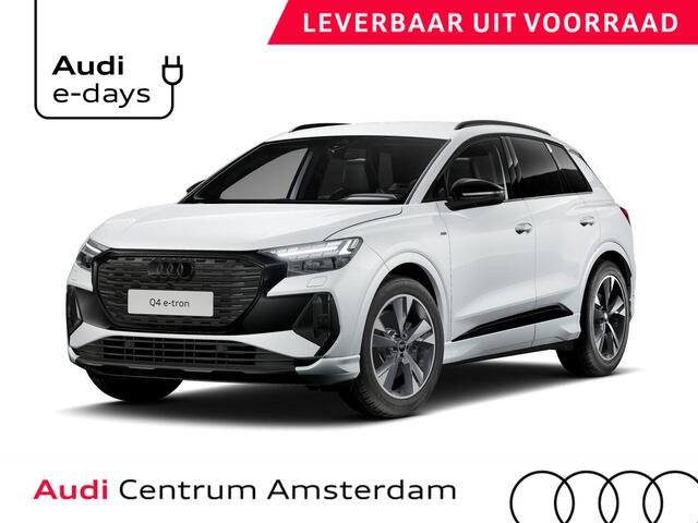 Audi Q4 e-tron 45 S edition Competition 82 kWh 286 pk | Assistentiepakket plus | Comfortpakket | Ambient lichtpakket | Optiekpakket zwart plus |