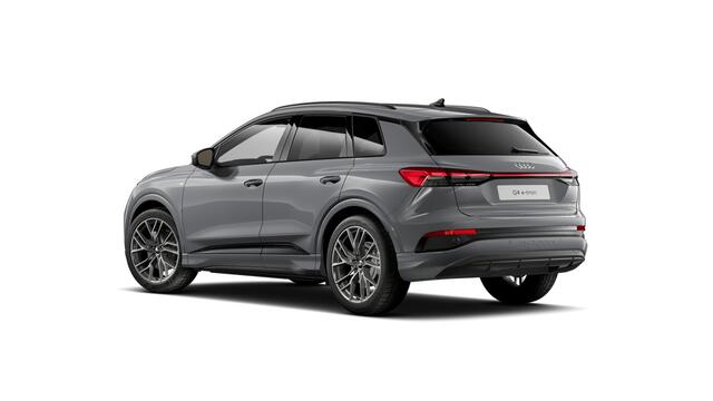 Audi Q4 e-tron Q4 45 e-tron 286 1AT S edition Competition Automaat | Velgen Audi Sport, 5-W-spaak-ster, platinagrijs