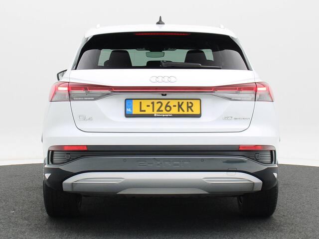 Audi Q4 e-tron 40 Launch edition Advanced 77 kWh 204 Pk Automaat | SOH 91% | Adaptive Cruise | Climate Control | Stoelverwarming | Navigatie | Camera | Carplay | 137.503 Km!!