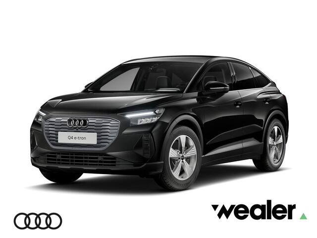 Audi Q4 e-tron Sportback edition e-tron 40 63 kWh 150 kW / 204 PK Sportback Achteruitrijcamera | Adaptieve Cruise Control | Privacy glas (donker getint | Assistentiepakket plus | Comfortpakket | Inklapbare Spiegels |