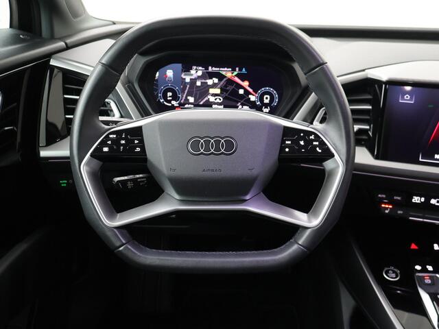Audi Q4 e-tron 45 quattro Advanced edition 77 kWh | 265 PK | SoH 89% | Automaat | Multifunctioneel stuurwiel | Stoelverwarming | Adaptive Cruisecontrol |