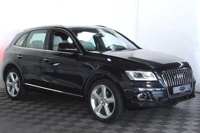 Audi Q5 2.0 TFSI Quattro S-Line 1eEIG ACC LEDER KEYLS STOELVW NAVI '16