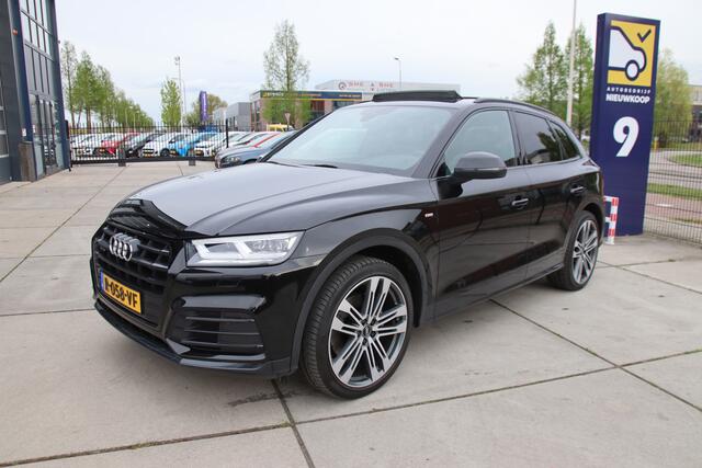Audi Q5 50 TFSI e quattro S-Line Pano, Luchtvering, trekhaak, BOMVOL! Lente aanbieding!
