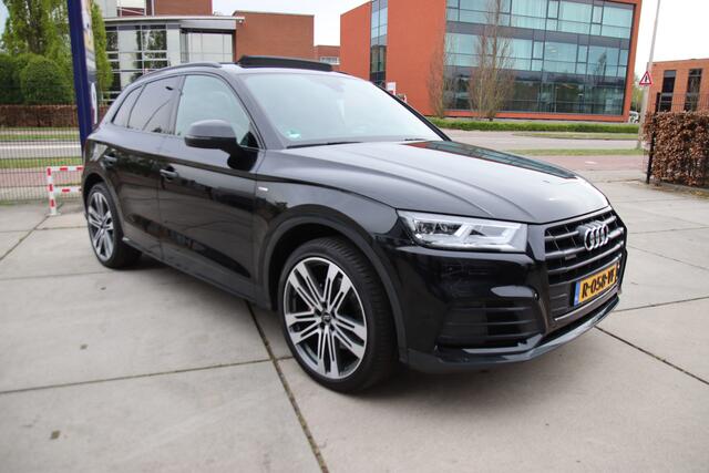 Audi Q5 50 TFSI e quattro S-Line Pano, Luchtvering, trekhaak, BOMVOL! Lente aanbieding!
