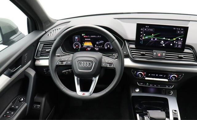 Audi Q5 50 TFSI e S Line ACC Trekhaak Sportstoelen 20 Inch Bang und Olufsen Audi Virtual Cockpit