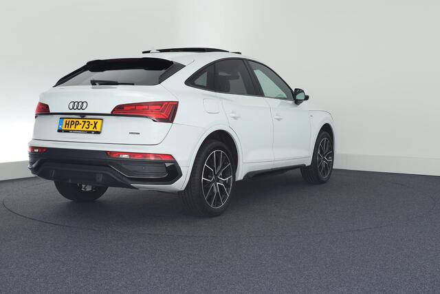 Audi Q5 Sportback 55 TFSIe 367pk 2x S-Line Camera Stoelverwarming Panoramadak Virtual Cockpit