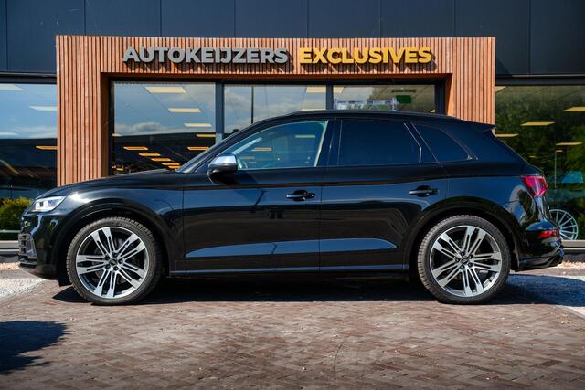 Audi Q5 3.0 TDI SQ5 quattro Panoramadak Luchtvering B&O Carbon Adapt. Cruise 360Cam Memory 21''LM
