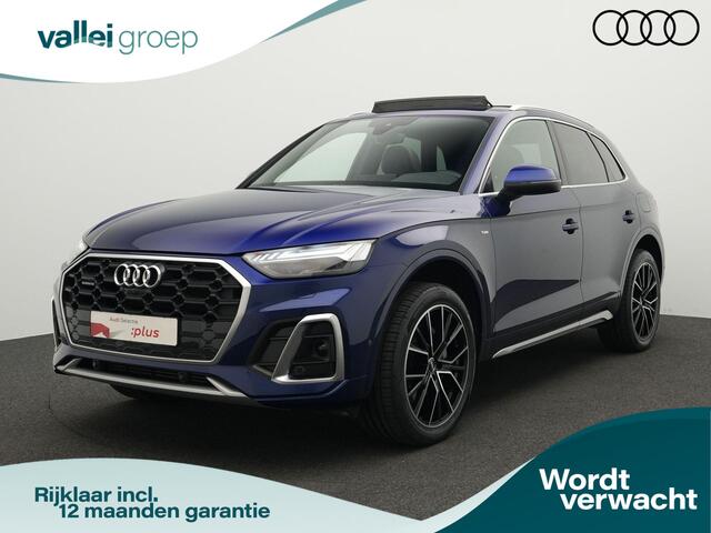 Audi Q5 50 TFSI e 299 pk S-tronic S edition / S-Line | Panoramadak | Rondomzicht camera | Matrix LED | Side Assist | Afgevlakt sportstuur