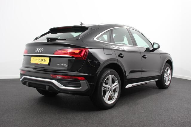 Audi Q5 Sportback 50 TFSI e S Edition S-Tronic Plug in Hybrid | Navigatie | Climate Control | Camera | Adaptive Cruise Control | Elektrische Achterklep | Led Matrix | Stoelverwarming |