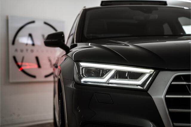 Audi Q5 2.0 TFSI Quattro 2x S-Line 252PK NL AUTO+NAP | Pano | luchtvering | Sfeer | Virtual | MATRIX