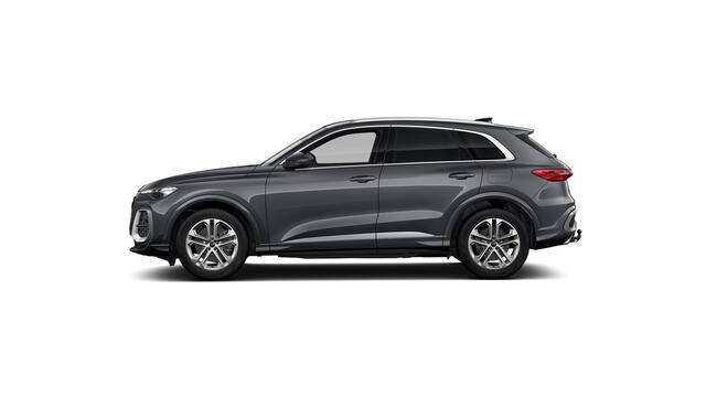 Audi Q5 e-hybrid quattro 299 S tronic S edition Automaat | Elektrisch instelbare voorstoelen | Comfortsleutel | Privacy glas | S line-interieur met sportstoelen en zwarte stoffen-kunstlederen bekleding