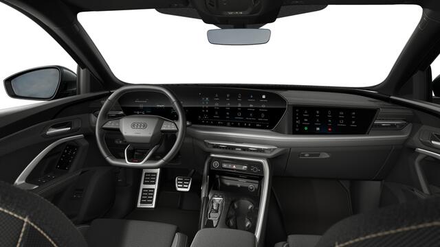 Audi Q5 e-hybrid quattro 299 S tronic S edition Automaat | Elektrisch instelbare voorstoelen | Comfortsleutel | Privacy glas | S line-interieur met sportstoelen en zwarte stoffen-kunstlederen bekleding
