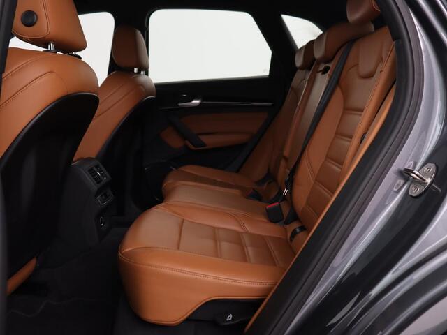 Audi Q5 50 TFSIe quattro S edition | Leder | Luchtvering | Stoelverwarming | Trekhaak | Full LED | Keyless | Navigatie | Sportstoelen