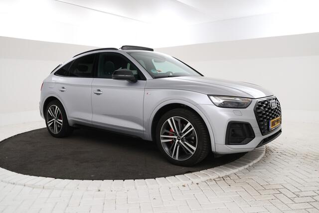 Audi Q5 Sportback 55 TFSI e S edition Electrische trekhaak, Apple carplay / Android auto, Panorama dak, S line!