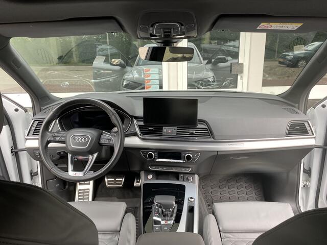 Audi Q5 SQ5 Sportback Nieuw model Dealer onderh. 3.0 TDI SQ5 quattro S Line nw. pr. ¤140.000 Pano/Navigatie Full Map/ Autom. airco/./Achteruitr.camera/Vol leder/Adapt. Cruisecontr./21 Inch L.M./Led verl./Park. sens. v+a/Zwenb. Trekhaak/Luchtvering/Keyless/Track&T