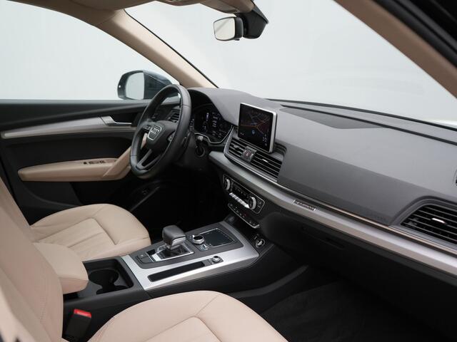 Audi Q5 50 TFSI e quattro S edition Plug In Hybrid 300pk Dealer O.H PHEV | 360 Camera | Lederen Sportstoelen Memory & Verwarmd | Navigatie | Cruise Control | Keyless | DAB | Virtual |