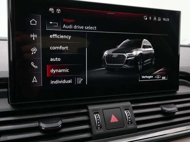 Audi Q5 55 TFSI e 367 pk S-tronic quattro S edition Competition / S-Line | Panoramadak | Bang & Olufsen sound | Trekhaak | Matrix LED | Fijnnappa Leder | Standkachel | Stoel-/achterbankverwarming | 21 inch