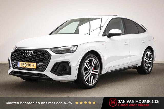 Audi Q5 Sportback 55 TFSI e S edition | PANORAMADAK | LUCHTVERING | B&O DAB | APPLE | CAMERA | 20"