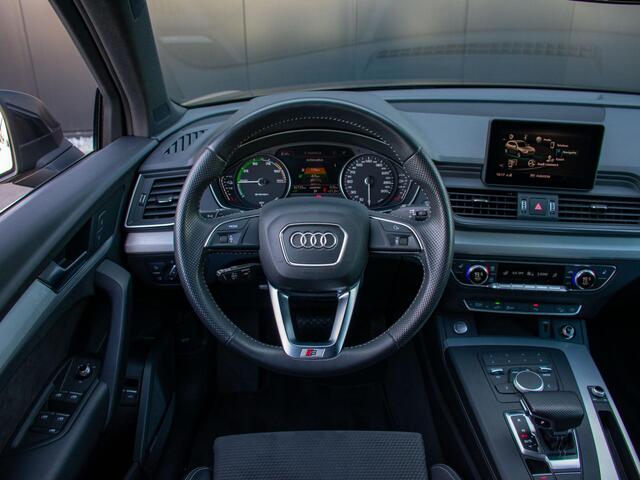 Audi Q5 55 TFSI e l Luchtvering | B&O | Trekhaak | Adap. Cruise | Stoelverwarming | LED | 19 Inch |