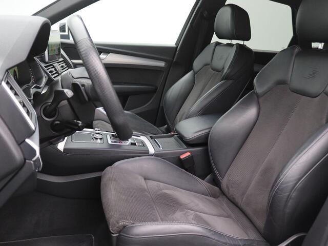 Audi Q5 50 TFSI e quattro S edition 299PK S-Tronic Adaptieve Cruise Controle, 360gr. Camera, Keyless, B&O Soundsysteem, Matrix-LED verlichting, Side Assist, Elektr. Achterklep, Stoelverwarming, Elektr. verst. stoelen, 19" LM Velgen
