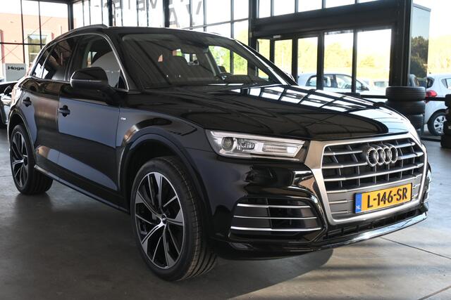 Audi Q5 50 TFSI e quattro S-Line 21'Inch Virtual Cockpit Navigatie Dealer Onderhouden! Inruil Mogelijk!
