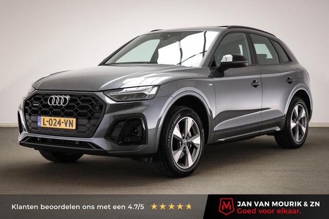 Audi Q5 50 TFSI e S edition | PANORAMADAK | HALF LEDER | STUURVERWARMING | B&O DAB |